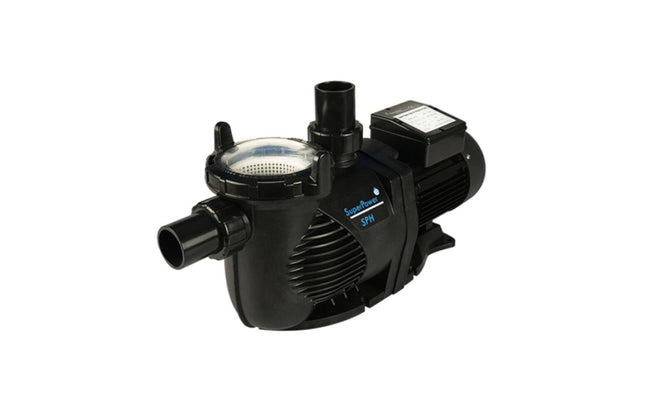 EMAUX SuperPower 1HP single speed pool pump for residential and commercial pools, high-performance water circulation and filtration