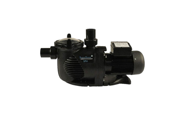 EMAUX SuperPower 1HP single speed pool pump for residential and commercial pools, high-performance water circulation and filtration