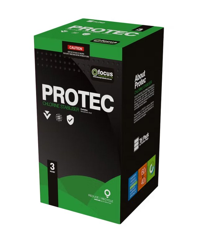 3KG FOCUS PROTEC CHLORINE STABILISER